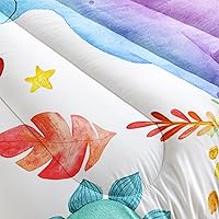 Vista 49 de CVHOUSE Juego de ropa de cama con diseño de panda, juego de edredón individual con panda y 2 fundas de almohada, lindo juego de colcha kawaii