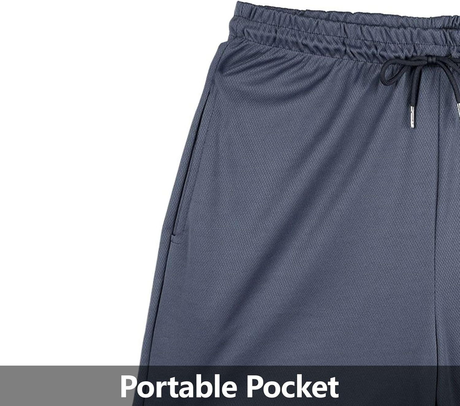 Men's Athletic Shorts, Mesh Pocket Short Athletic, Gym Workout