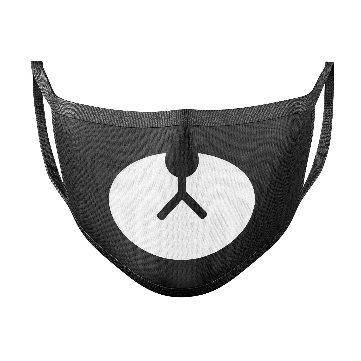 The Midle Skool Cute Kpop Bear Black Mask 2 Ply Soft Cloth Face Mask (B09KS1W3G5) Amazon Price History, Amazon Price Tracker
