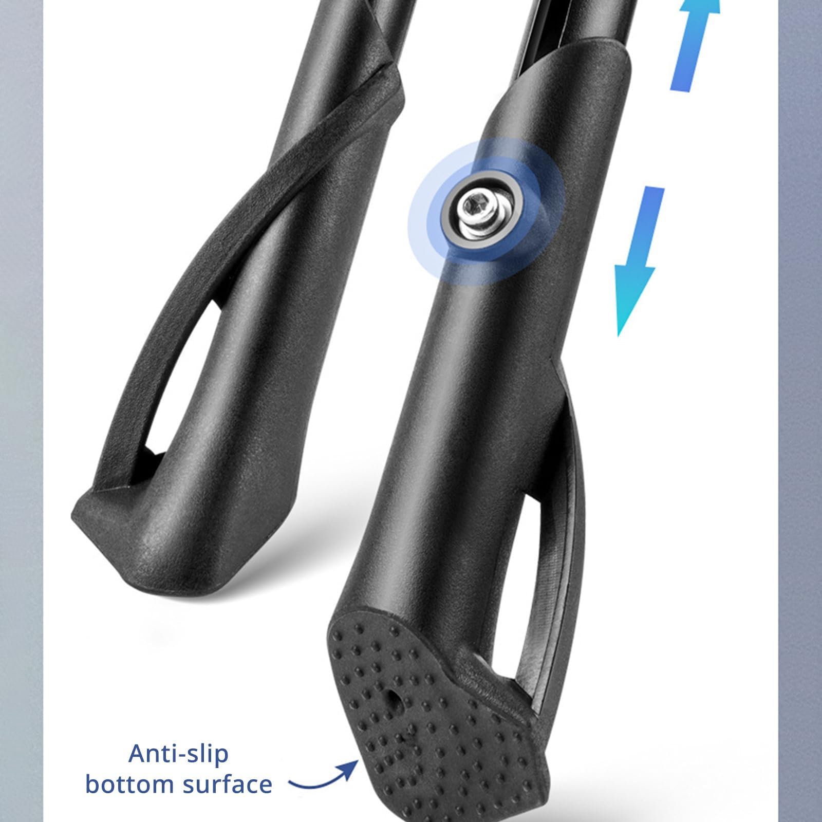 Fahrradständer für Scott Scale, Höhenverstellbarer Seitenständer aus Aluminiumlegierung 24-29 Zoll Stabil Rutschfester Kickstand,Three Holes Sport & Freizeit