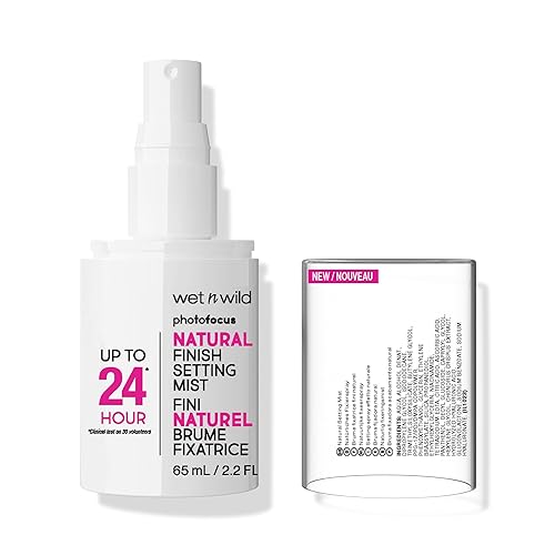 Miniatura 2 de wet n wild Niebla de ajuste de enfoque de fotos, hasta 16 horas de uso, ligera y nutritiva con provitamina B5 y E, adecuada para todo tipo de piel,