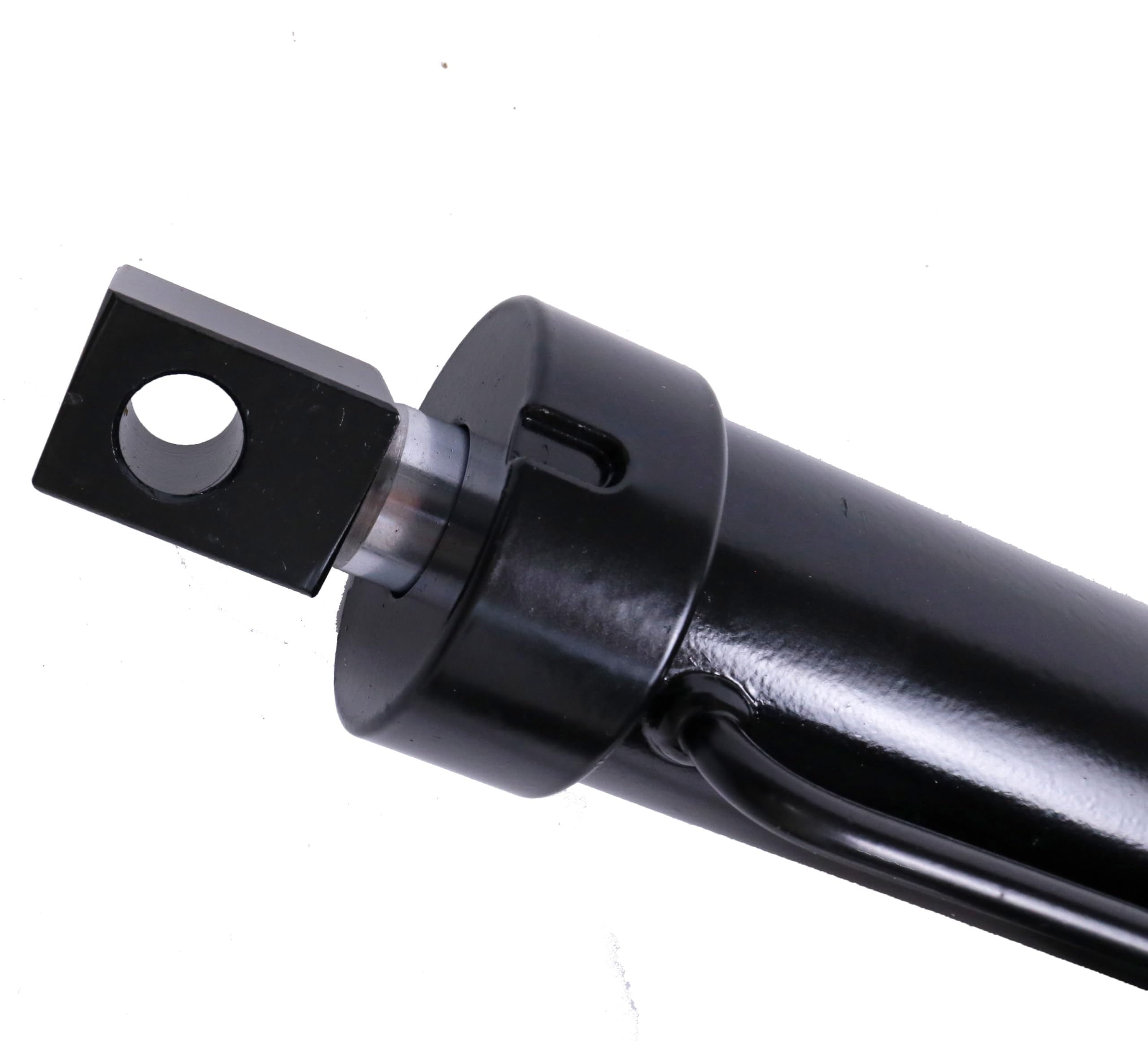 JEENDA Motor hidráulico de 12 pulgadas CC de 12 pulgadas, actuador lineal eléctrico resistente de 1700 libras-2300 libras, compatible con remolques de volquete, mesas de elevación, sistema de