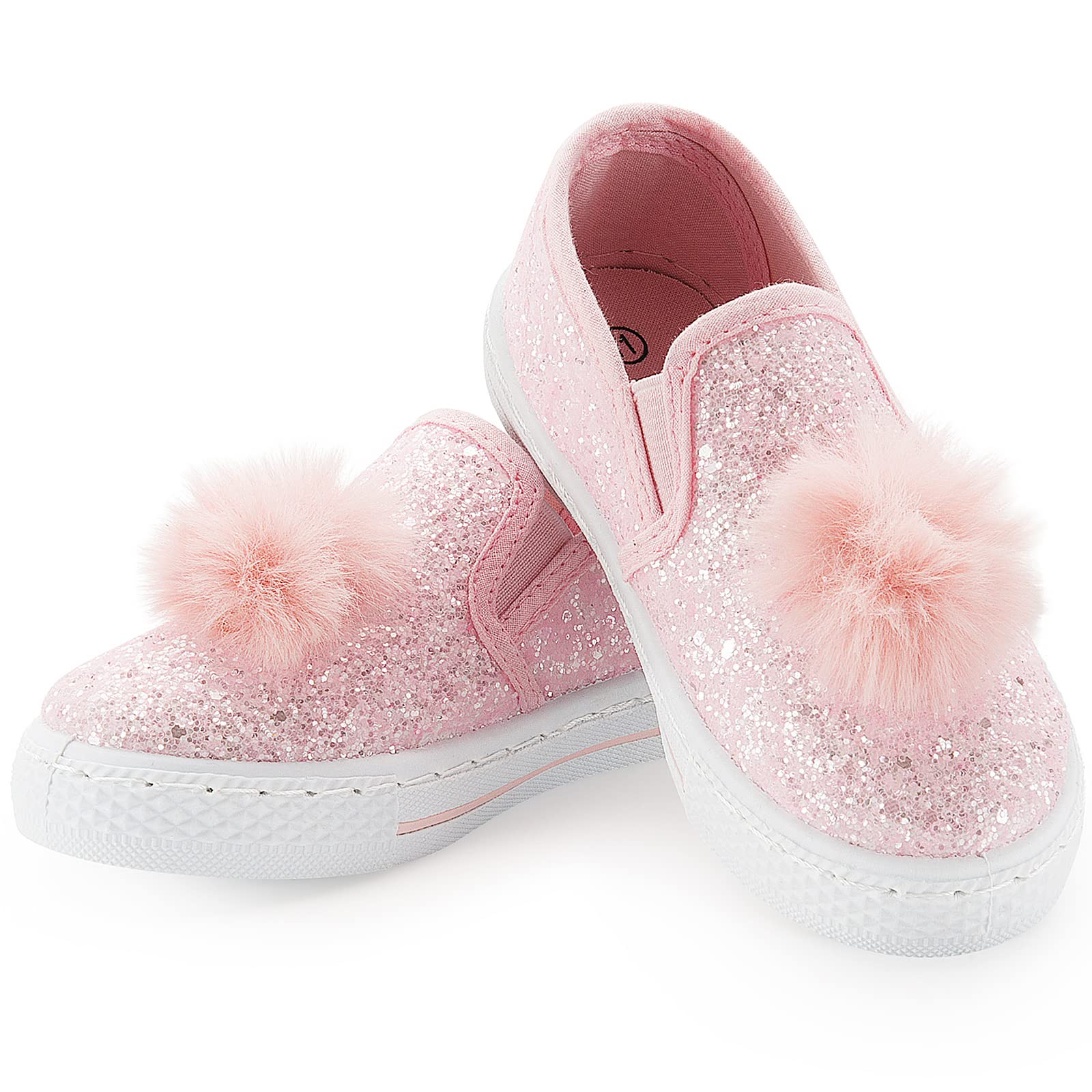 K KomForme Toddler Slip-On Canvas Sneakers - Kids Dinosaur Shoes, Easy Elastic, Non-Slip Soles, Size 10 Toddler - View #7