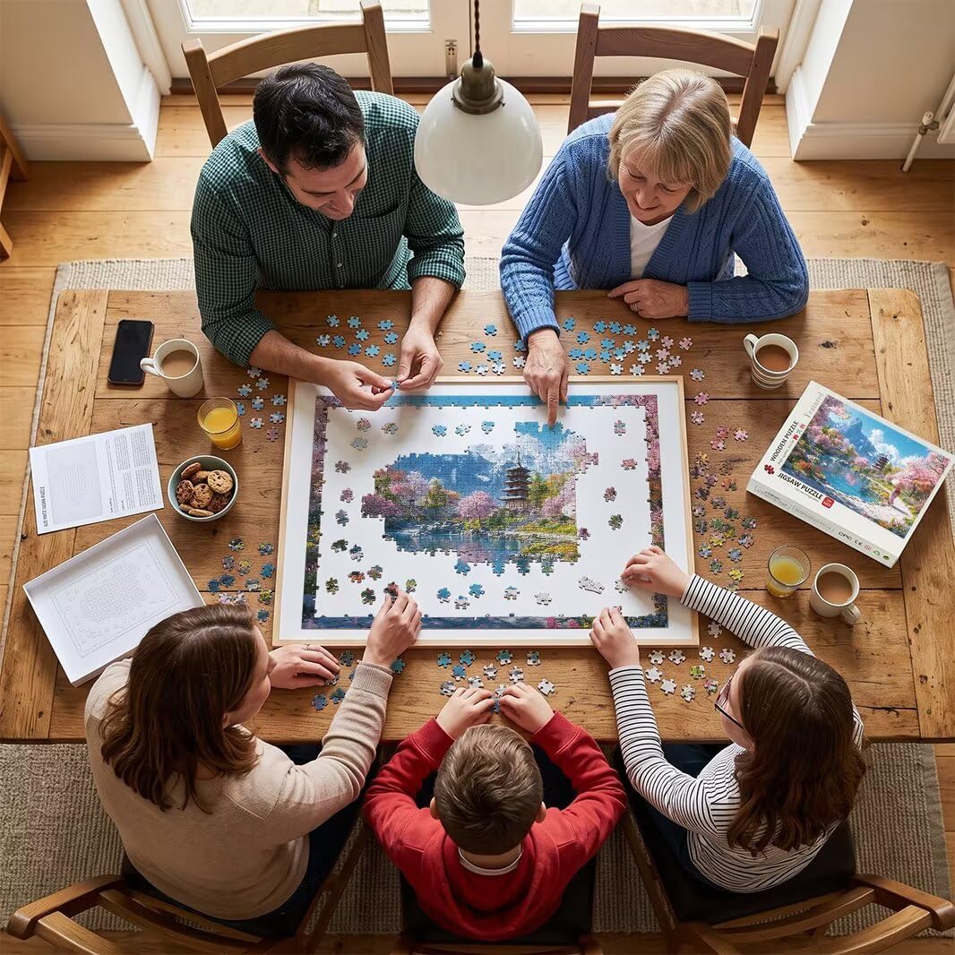 Puzzle 2000 Pezzi, Puzzle Primavera per Adulti, 100x71cm, Compact Box -4560