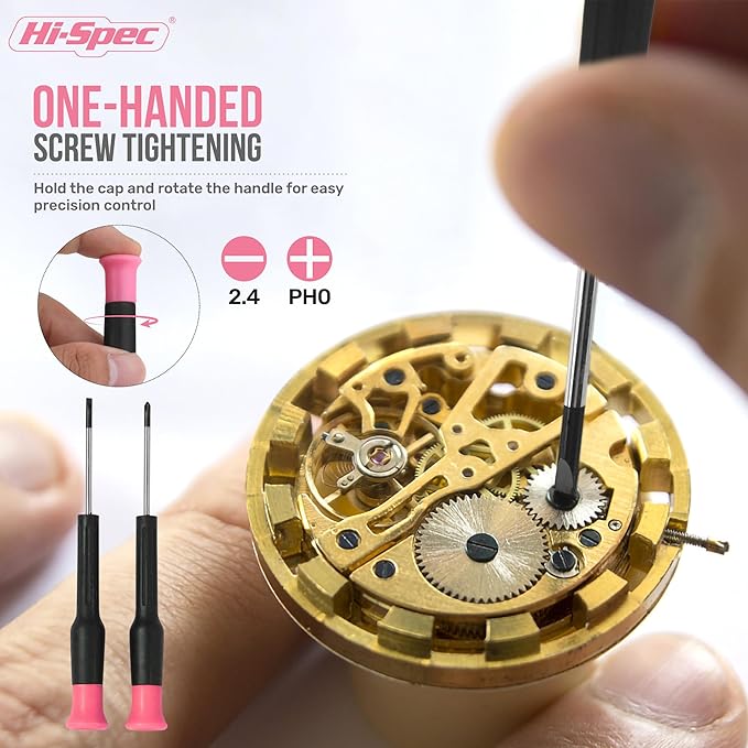 Kit de Herramientas Hi-Spec Rosa 20 Piezas con Estuche miniatura 7