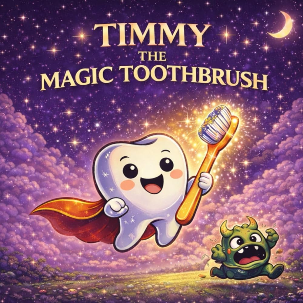 Timmy the Magic Toothbrush: Fun Story + Activities to Teach Healthy Brushing