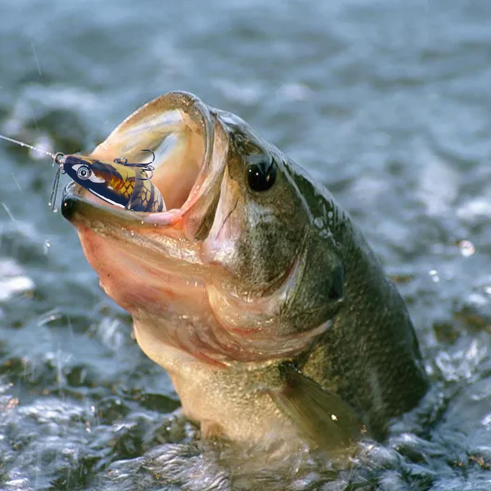 Swimbaits Multiarticolati: Attrattori Di Pesci Premium, Esca Realistica | Swimbait Multiarticolato Per Branzino, Trota E Lucio, Esche Da Pesca Submarina, Attrezzature Da Pesca Durevoli Per Pesca In Ag