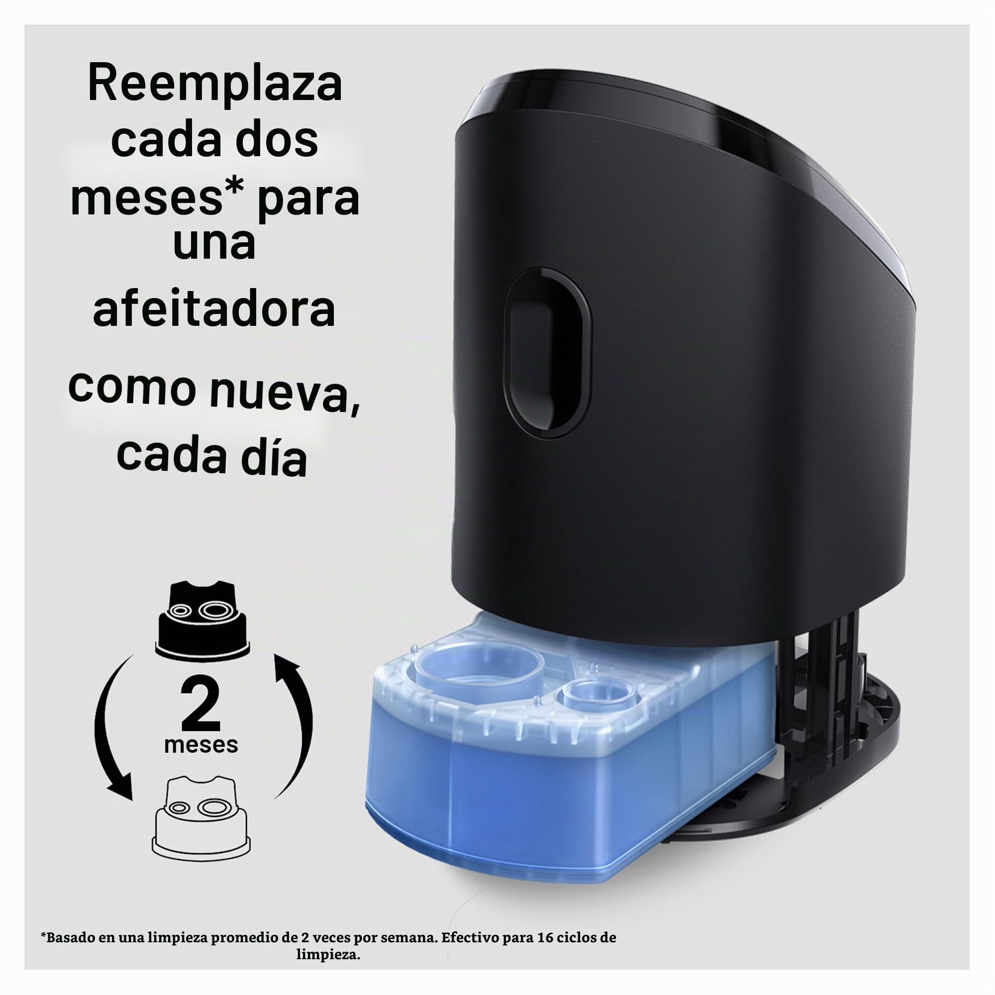 Braun Clean & Renew cartucce Refill CCR, 4 Conte (Packaging possono variare)