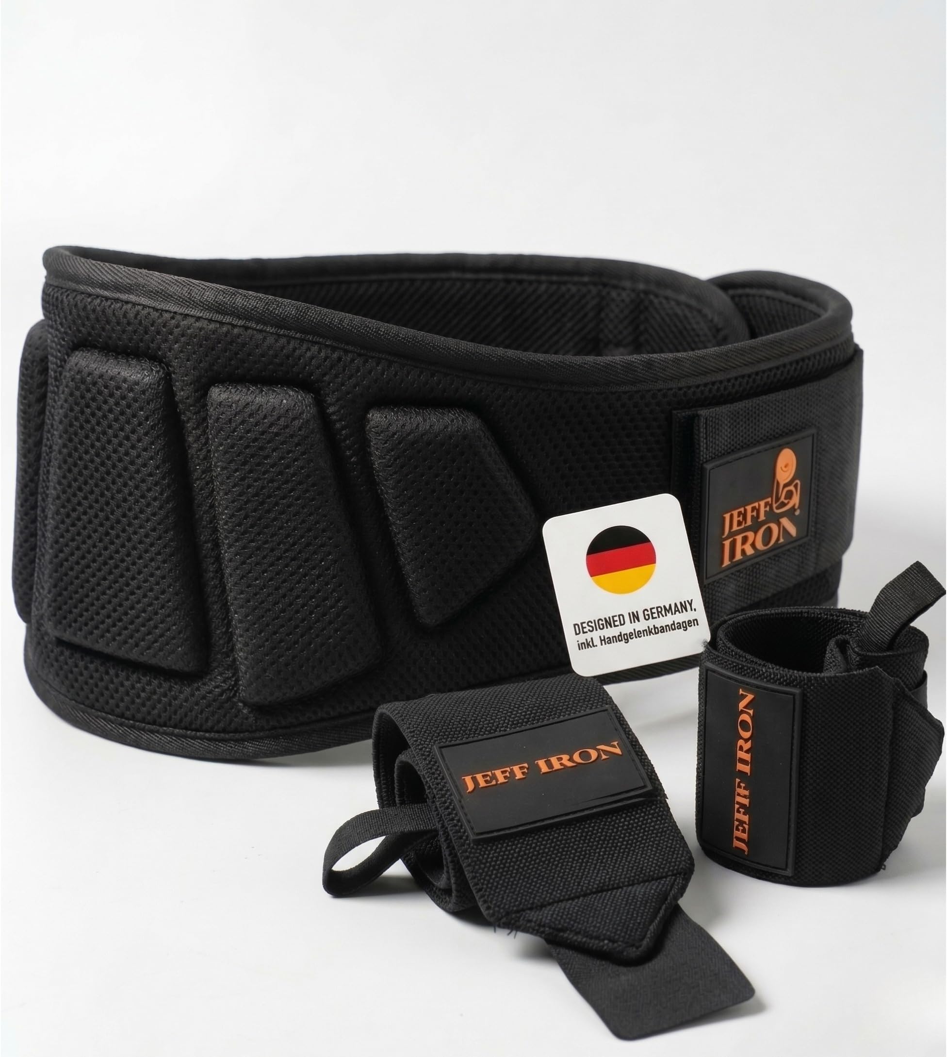 Scelta tra Cintura Sollevamento Pesi con Fasce da Polso e Cinghie Sollevamento Pesi | Lifting Straps per Presa | Cintura Fitness per Uomo e Donna | Bodybuilding & Powerlifting