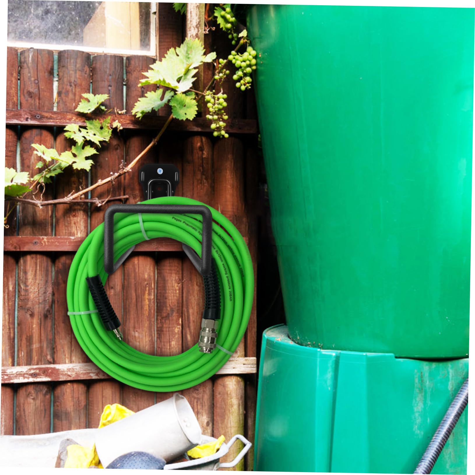 2stücke Haken Für Garage Und Schuppen Wandhaken Für Gartenschlauch Werkzeugaufhänger Aus Metall Universalhaken Zum Aufhängen Schlauchaufbewahrung Mit Hoher Tragfähigkeit