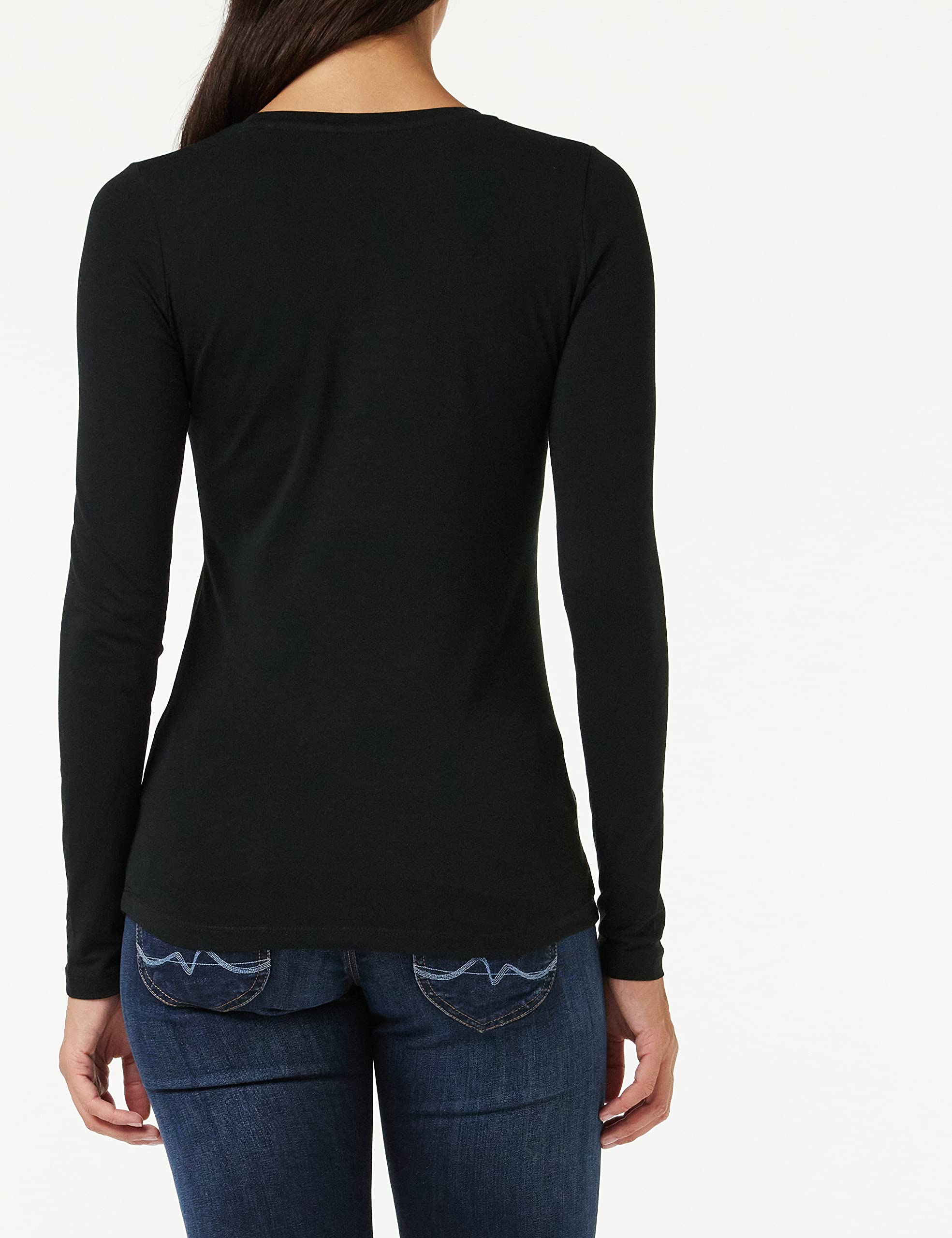 Pepe Jeans New Virginia Maglietta per Donna Slim Fit Maniche Lunghe