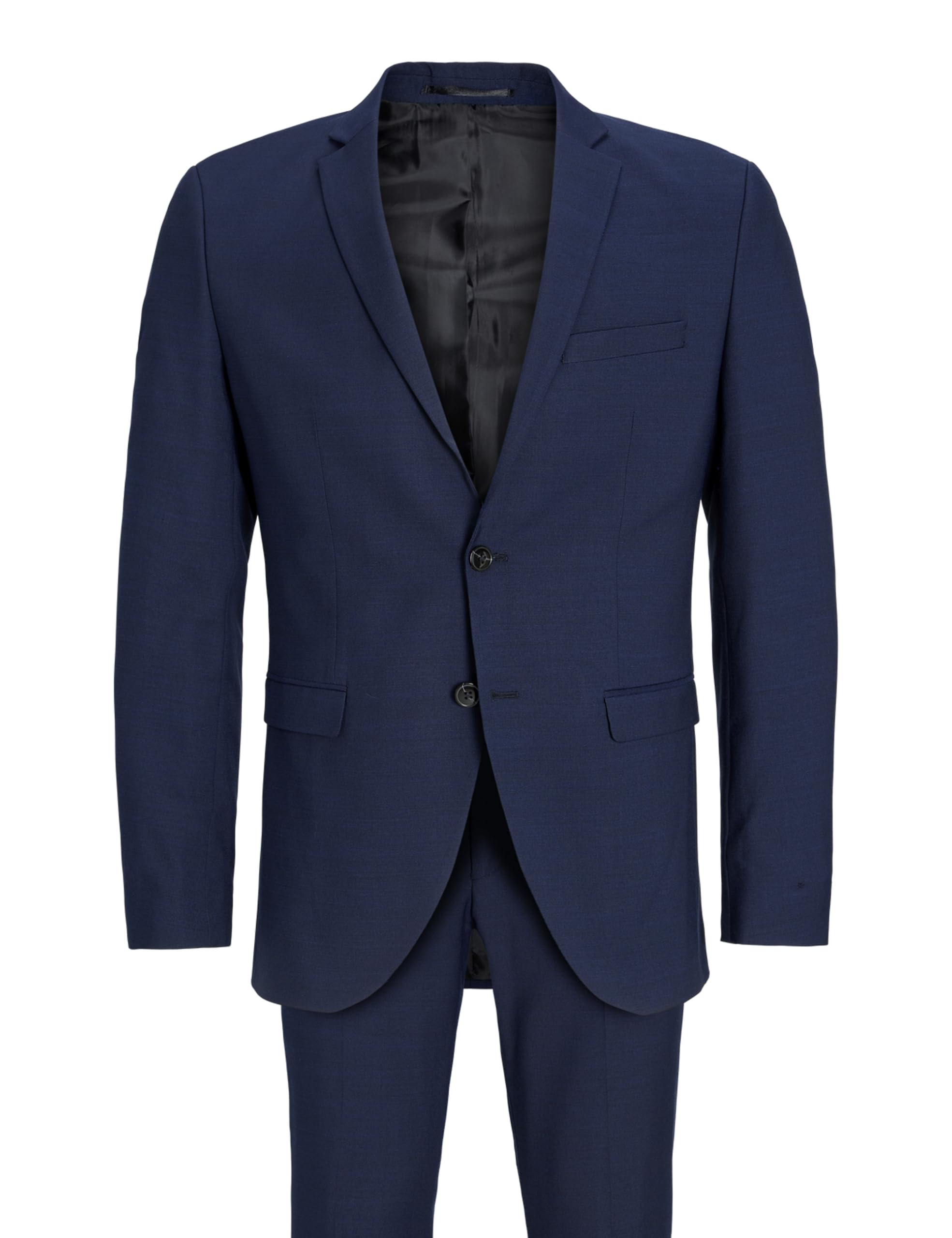 JACK & JONES Male Einreihiger Blazer und Hose JPRSOLARIS Slim Fit Anzug