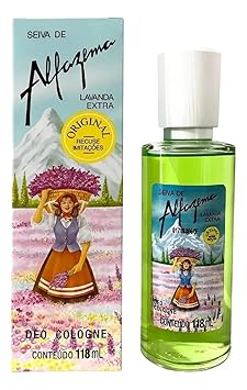 Seiva de Alfazema - Colonia Feminina Lavanda 118 Ml - Lavender Sap - Eau De Cologne For Women 4 Fl Oz