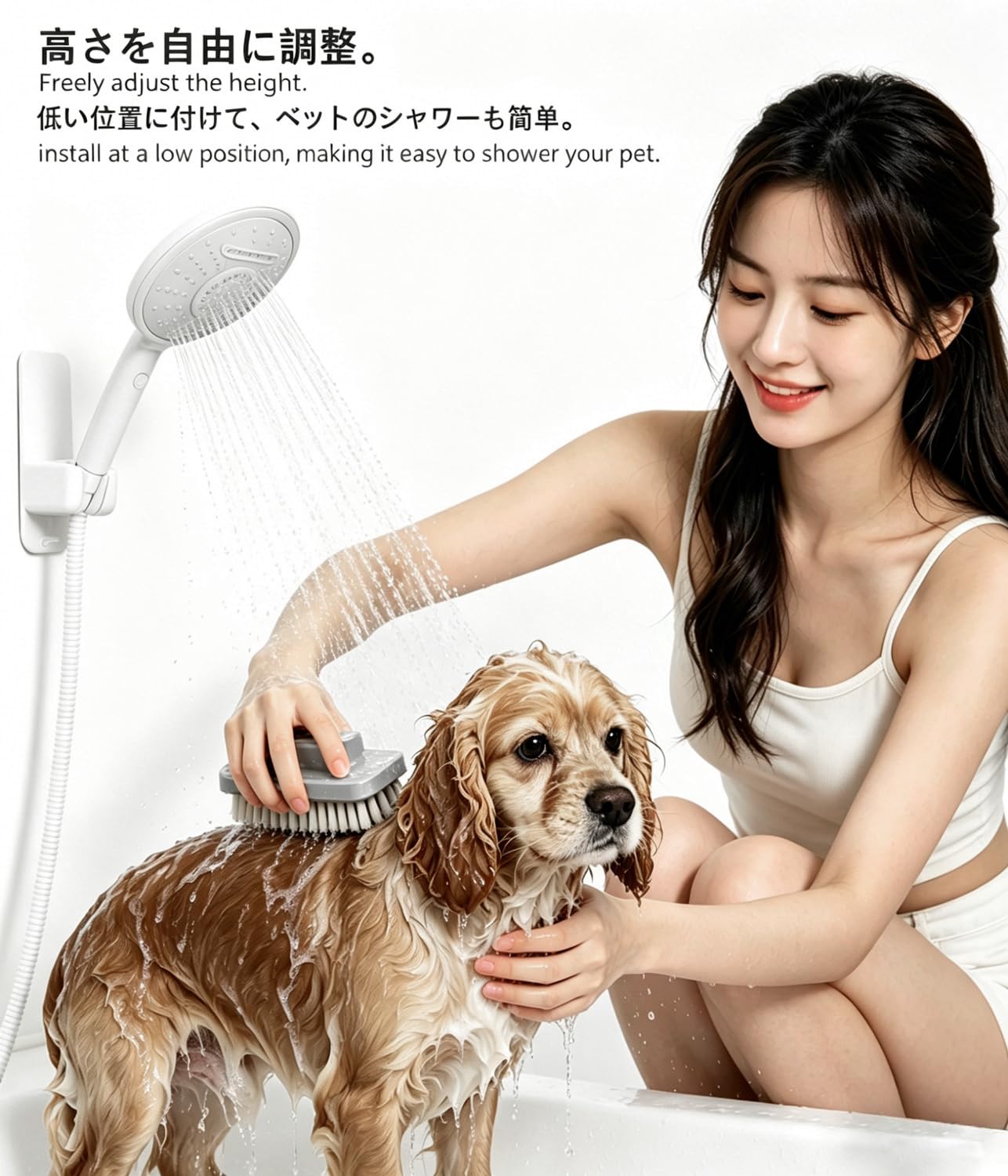 Amazon | RuoFei マグネット シャワーフック 日本のシャワーサイズに