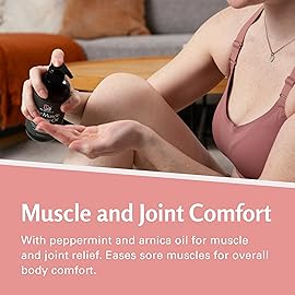 Arnica Sore Muscle Massage Oil for Massage Therapy - with Collagen Stem Cells Arnica and Menthol - Multipurpose Instant Absorption Full Body Massage Oil by M3 Naturals (Pack of 2)