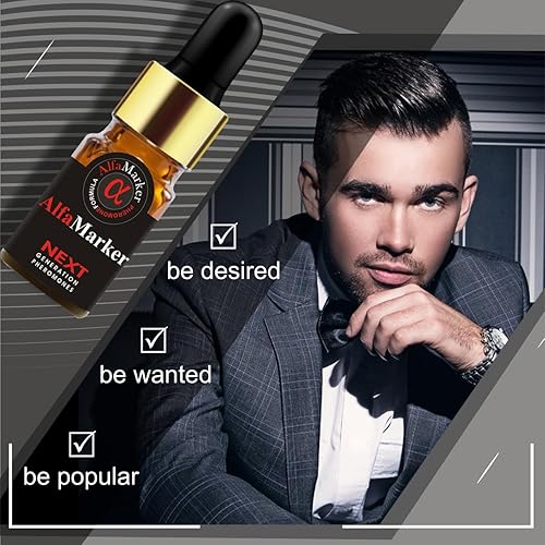 Miniatura 3 de Set de perfumes de feromonas para hombre. Feromonas para hombre Colonia de feromonas 0.7 fl oz y aceite de perfume de feromonas 0.2 fl oz. Fórmula