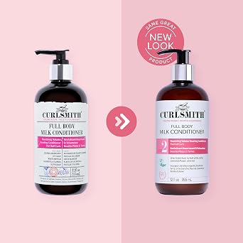 Curlsmith Full Body Conditioner | Lightweight volume conditioner, Moisturizing, Detangling, All curl types, Vegan, 355 ml
