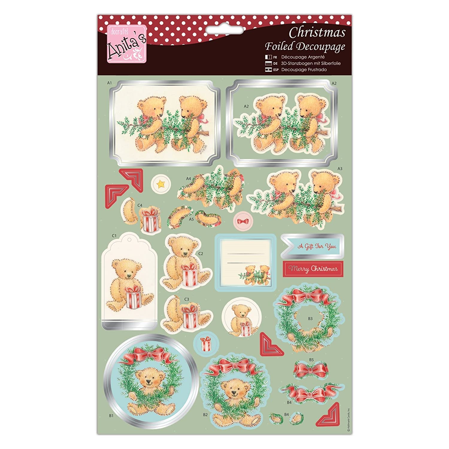 Scrapbooking Pliage Anitas Découpage, Multicolore Coupe Papier Scrapbooking
