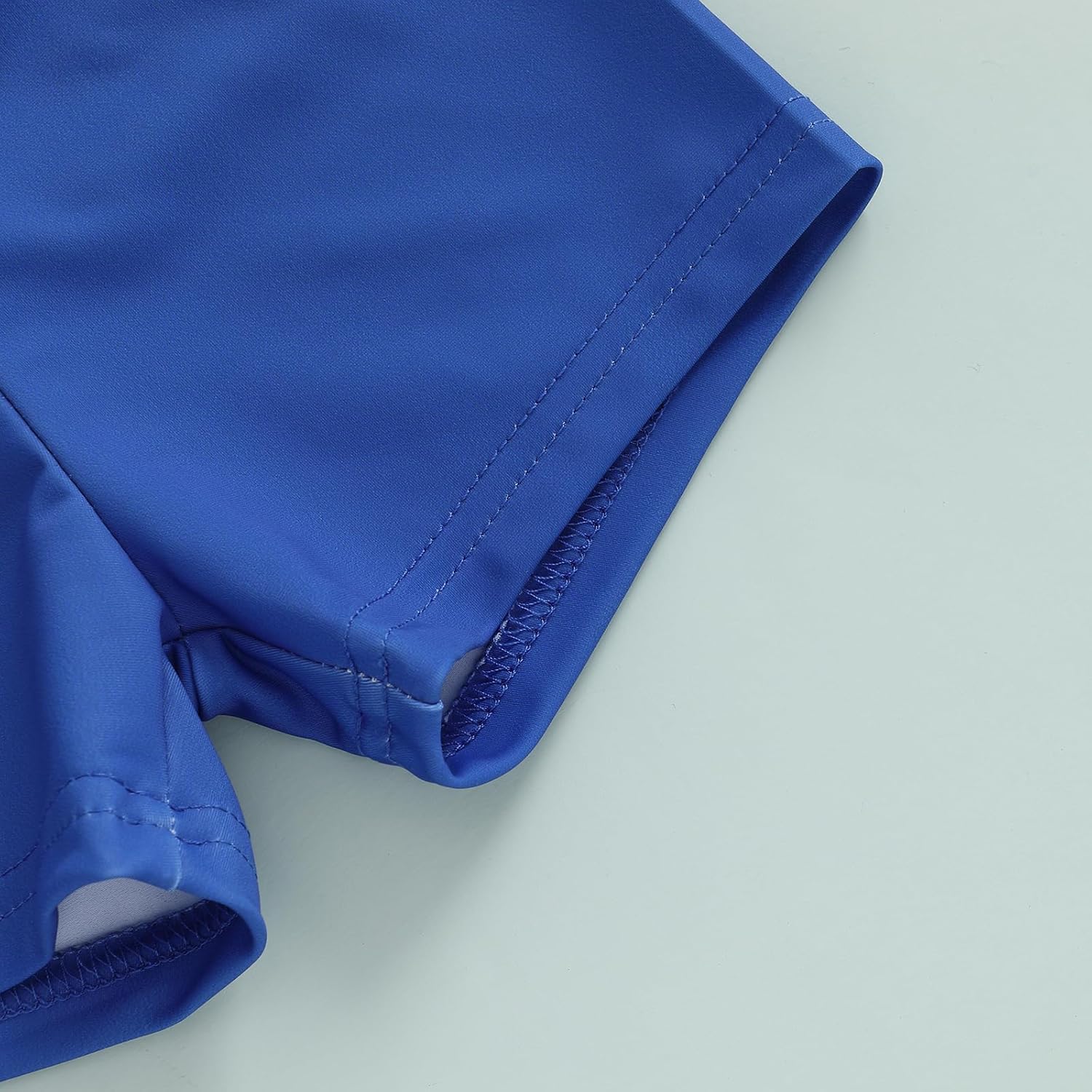 Hnyenmcko Toddler Baby Boys Swim Set Long Sleeve Rashguard Swimsuit Shirt Trunks Infant Bathing Suit Swimwear with Hat - Image 5