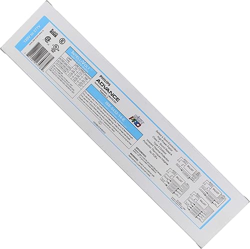 Advance ISB-043214-E - Balasto electrónico, 4 lámparas, 96W T12HO, F96T12HO, 120-277V disponible en Yaxa Venezuela