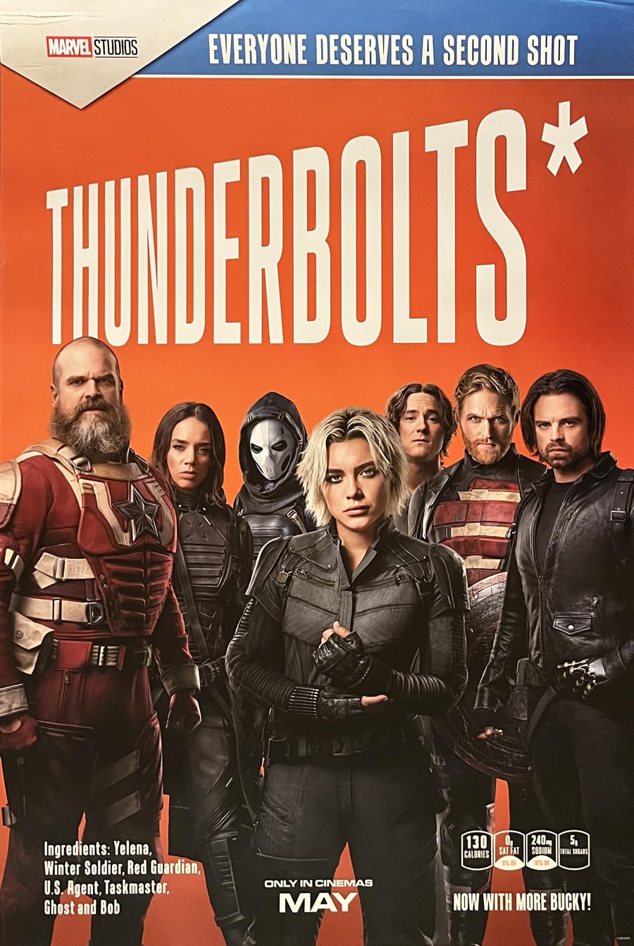 Amazon.com: THUNDERBOLTS MOVIE POSTER 2 Sided ORIGINAL INTL