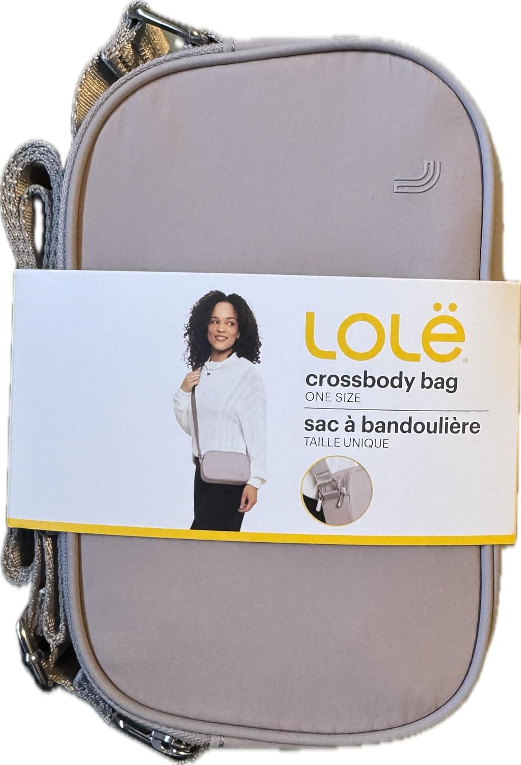 Lolë Women’s Crossbody Bag, Lightweight Everyday Shoulder Purse, Adjustable Strap, Travel & Casual Wear, One Size