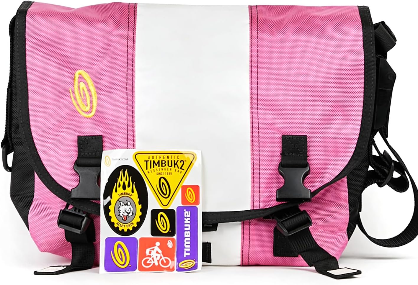 Timbuk2 Classic Billboard Messenger Bag Cross Body Pink