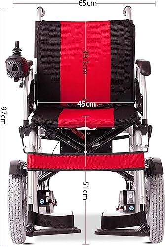 Miniatura 2 de NEOCHY Silla de ruedas portátil de moda plegable ligera con movilidad de potencia batería de iones de litio de 12 A resistencia de 124mi soporta