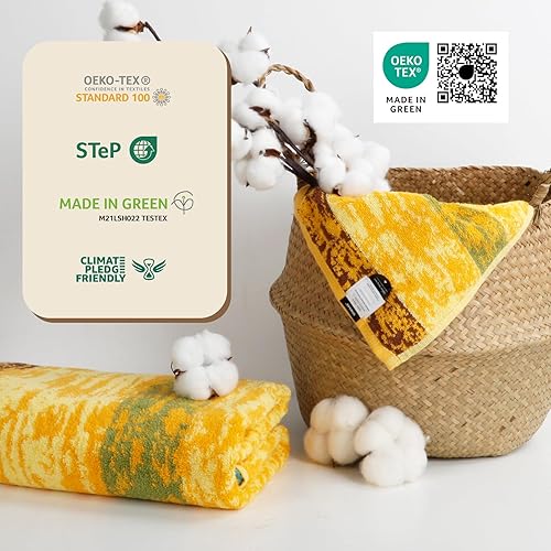 Vista 117 de SEMAXE - Juego de toallas de baño grises, 2 toallas de baño, 2 toallas de mano, 4 toallas faciales, toalla 100% algodón para baño, toalla suave