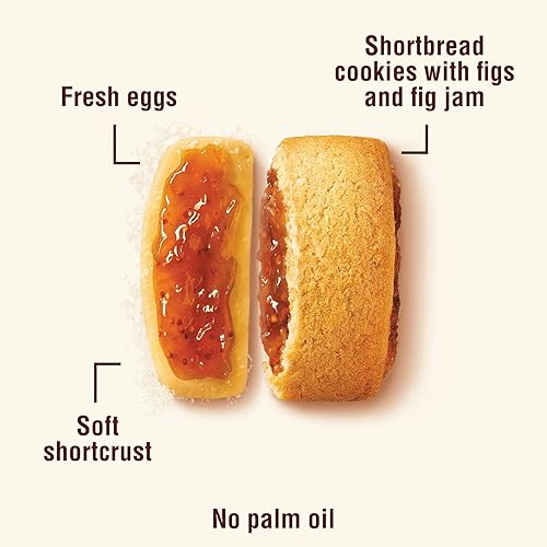 Miniatura 4 de Mulino Bianco Settembrini 10.58oz (300g) - Auténticas galletas italianas con relleno de higos - Perfecto aperitivo o compañero de café - Hecho con