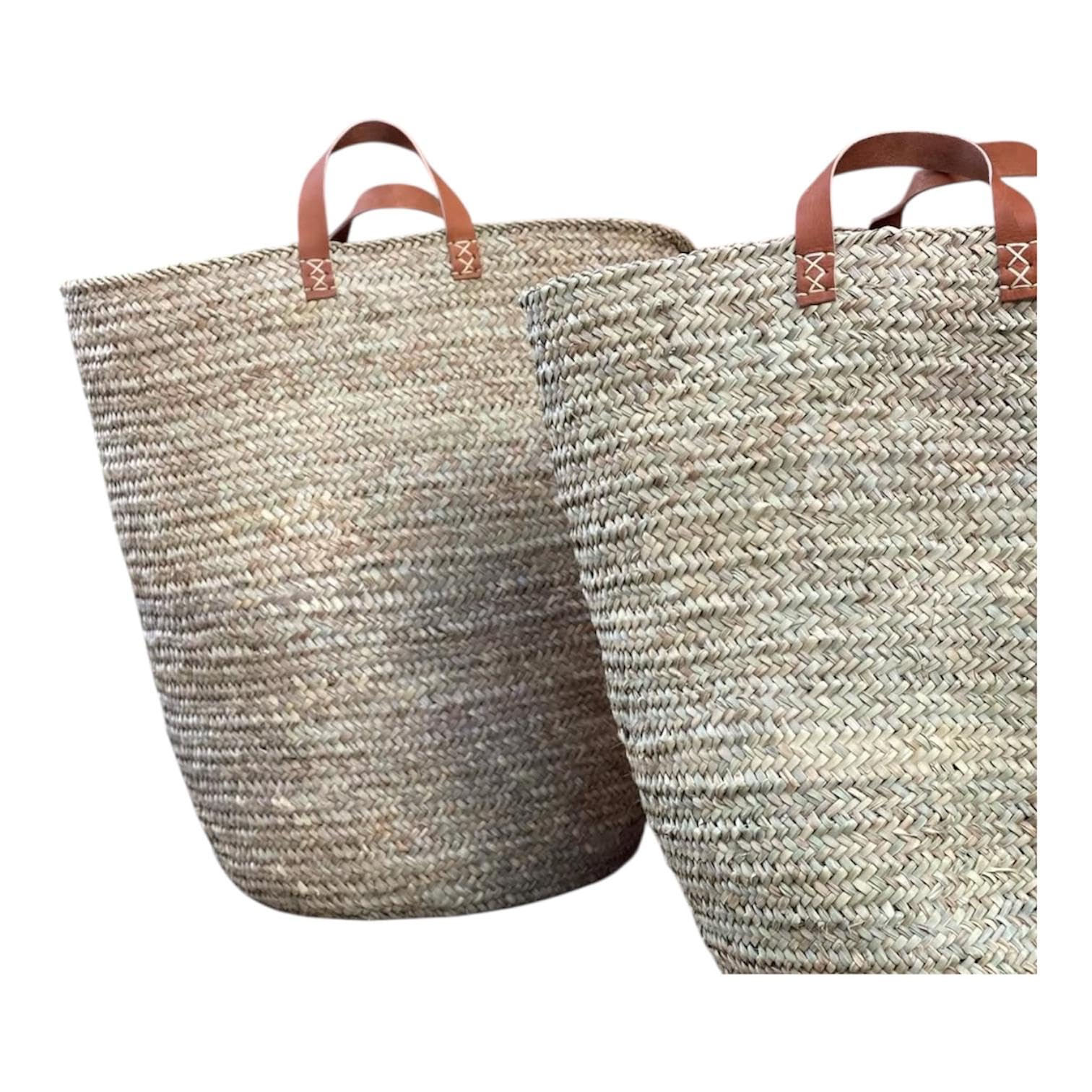 Corbeille a linge et panier de rangement pour une salle de bain épurée