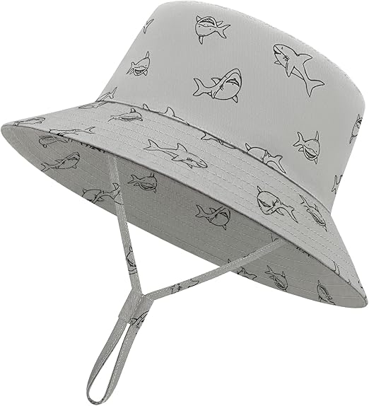 Baby Sun Hat Baby Boy Hats Toddler Hat UPF 50+ Bucket Hat for Baby Girls Infant Beach Hat with Wide Brim Kids Caps
