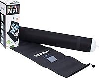 Vista 8 de Becko US Tapete enrollable para rompecabezas con bolsa de almacenamiento con cordón, tapete enrollable de fieltro para un fácil transporte