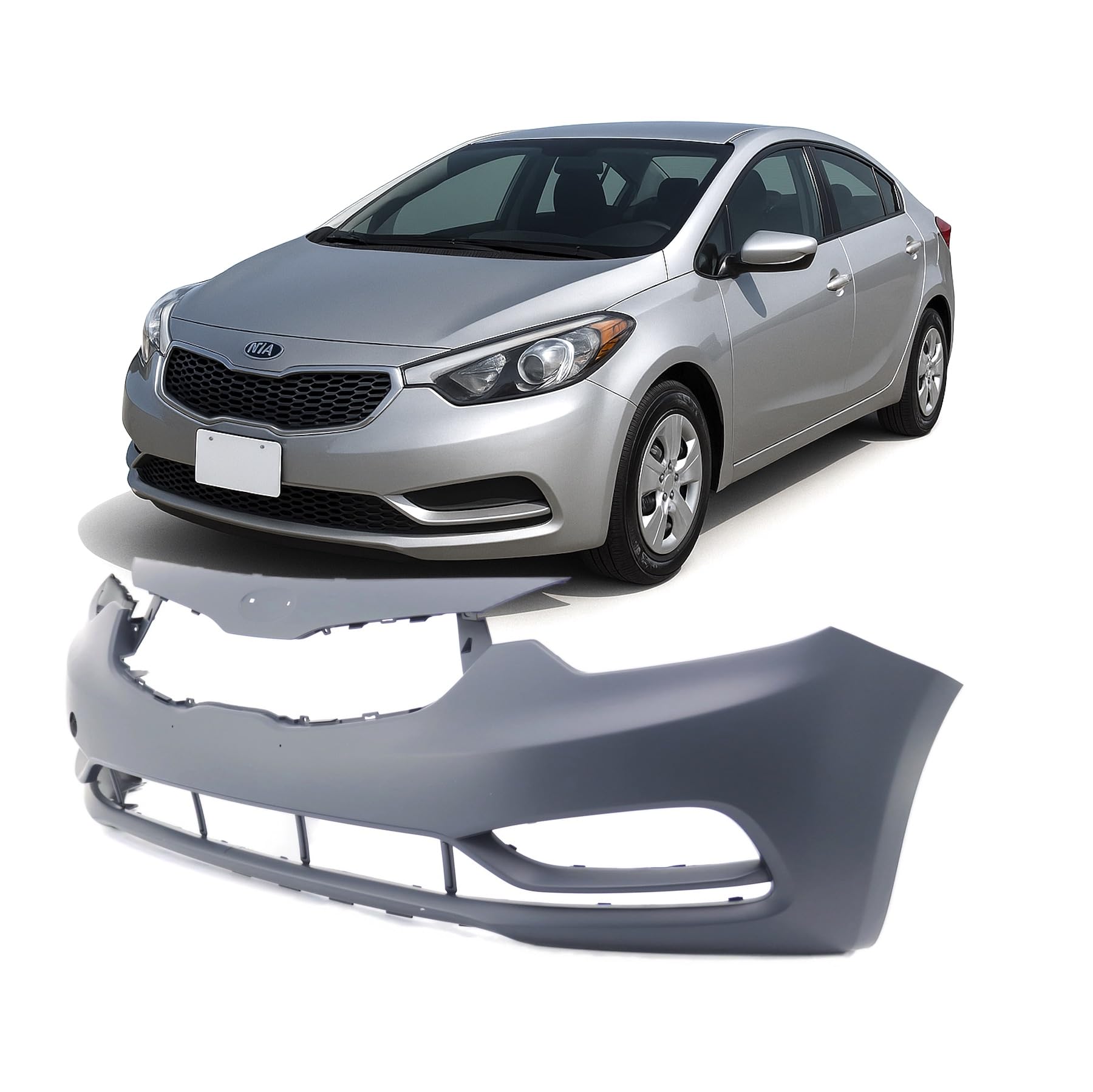 Amazon.com: FitParts Compatible With Front Bumper Cover 2014 2015