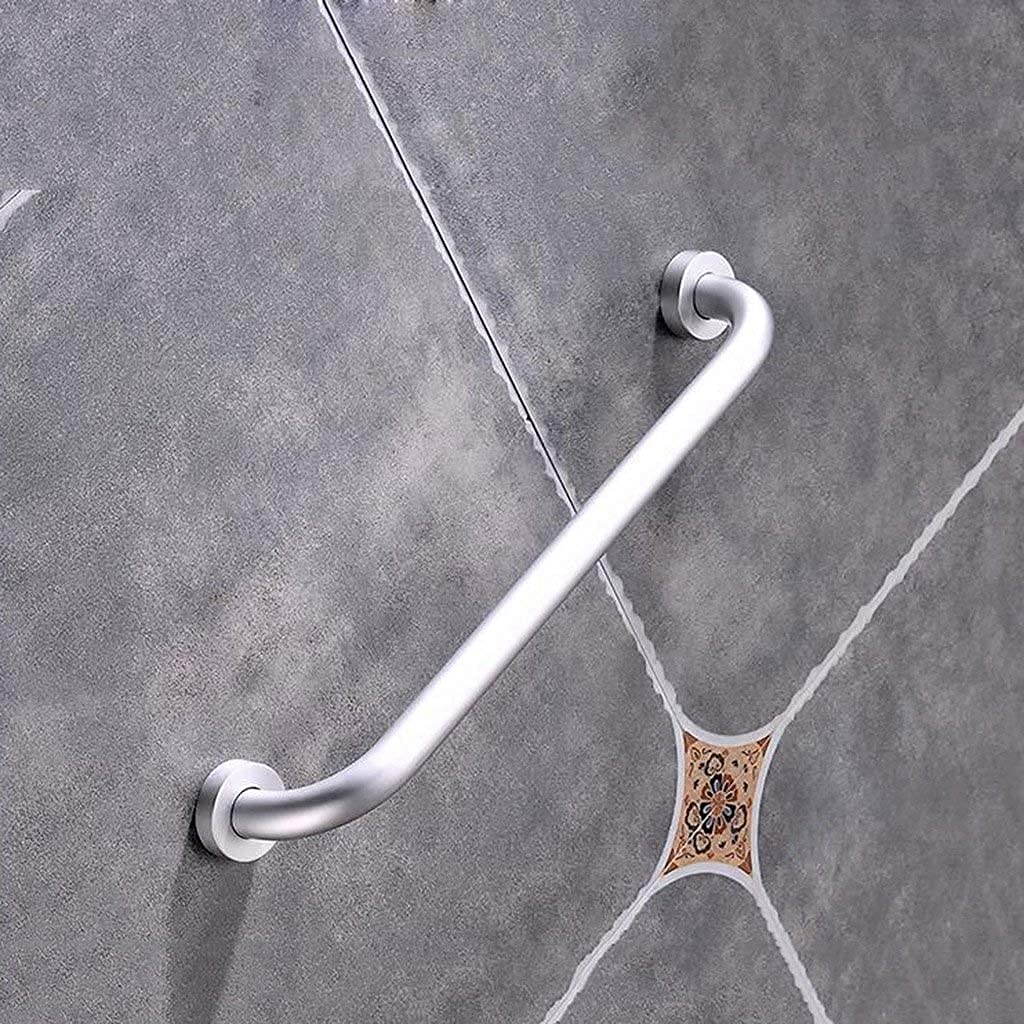 Barra de apoyo de seguridad, toallero de pared, Barra de apoyo de seguridad, manija antideslizante para ducha de baño, Niños mayores con discapacidades, plata/50 cm ()