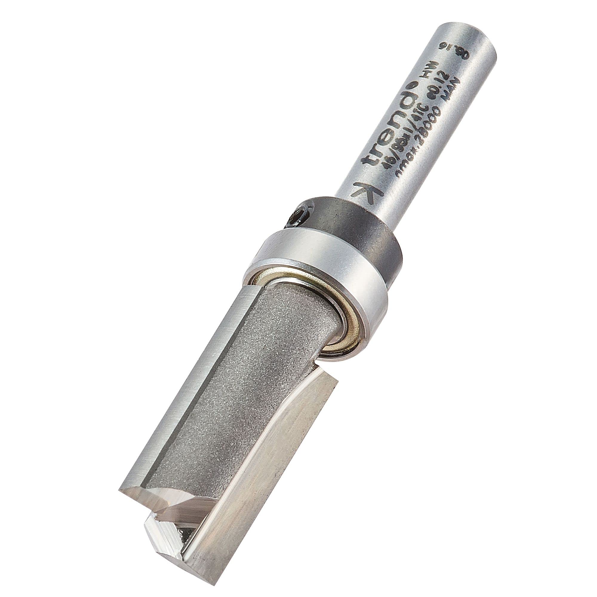 Professional Profiler, 12.7Mm Diameter, 32Mm Cut Length, 1/4 Inch Shank, Bearing Guided, Tungsten Carbide Tipped, 46/96X1/4Tc 5027654028384