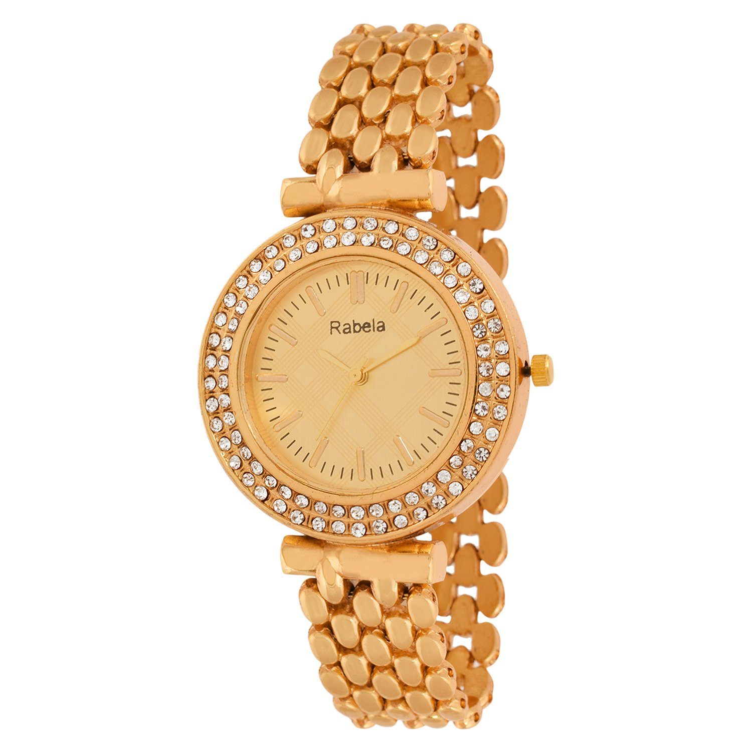 Rabela Womens Analogue Golden Dial Watch RAB-840 (B0767N2YNL) Amazon Price History, Amazon Price Tracker