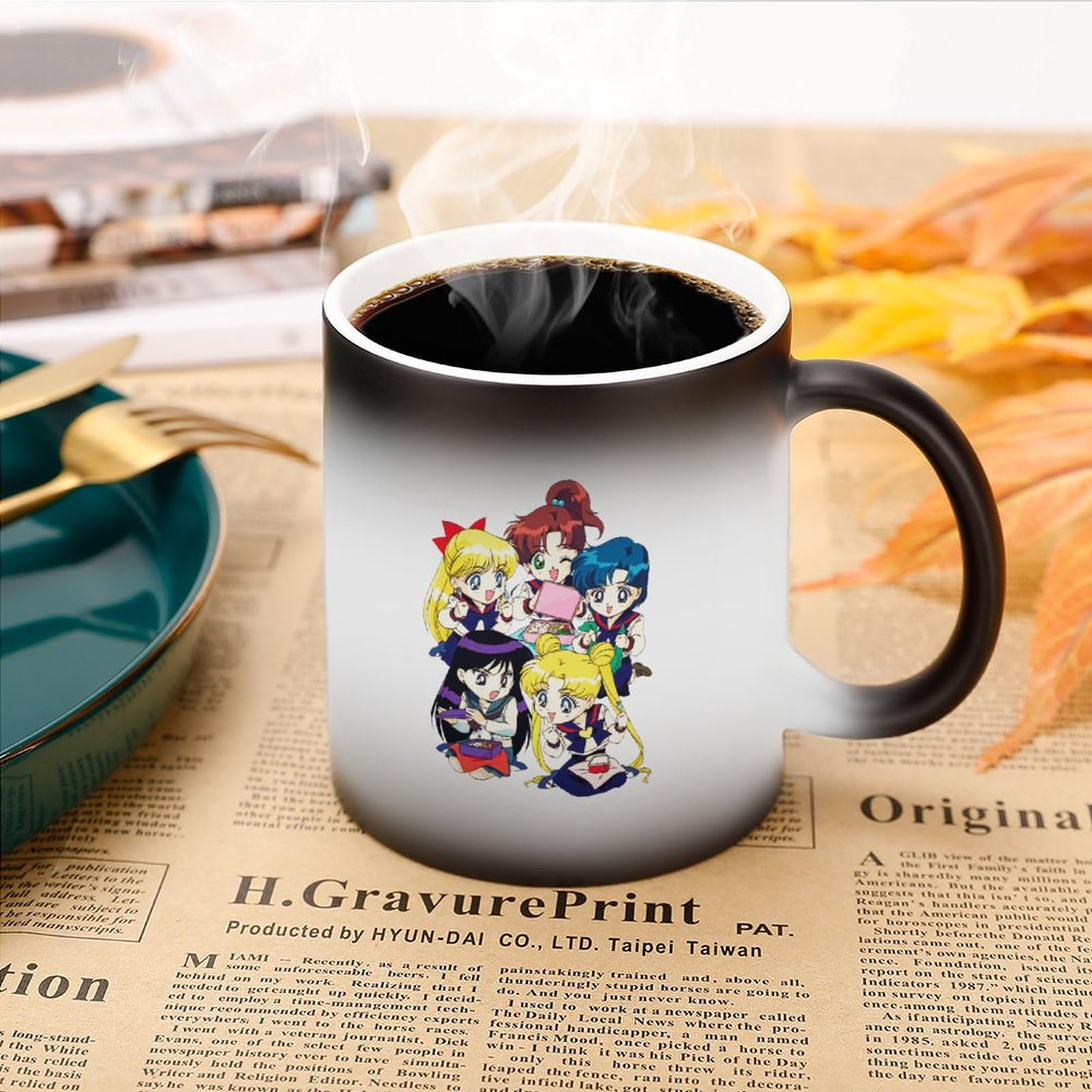Amazon.co.jp: マグカップ 美少女戦士セーラームーン 変色カップ Mugs