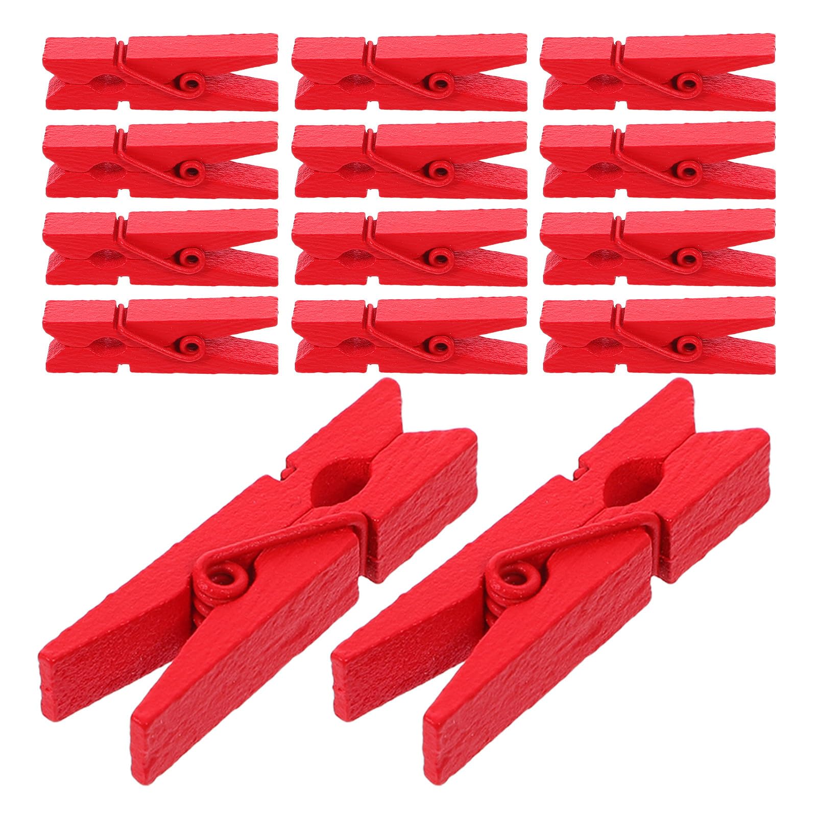 160 Pinzas de madera para manualidades en color con tamaño mini para adornos y regalos
