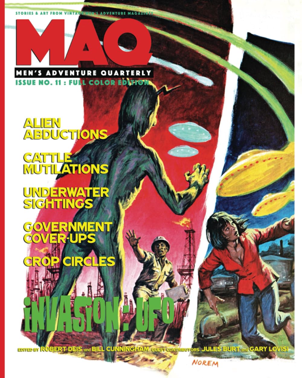MEN'S ADVENTURE QUARTERLY #11 (The Men's Adventure Quarterly)      Paperback – November 10, 2024