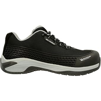 Athletic Work Shoe, Black Alloy Toe