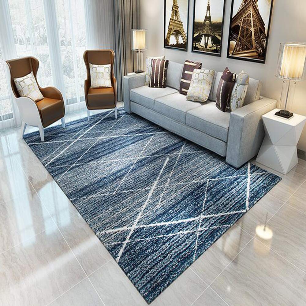 Tapis de salon en peluche pour salle à manger et chambre 180x260cm