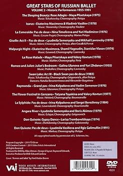 その他 Great Stars of Russian Ballet 2 [DVD] [Import] wgteh8f Great Stars of Russian Ballet Vol. 2: Amazon.de