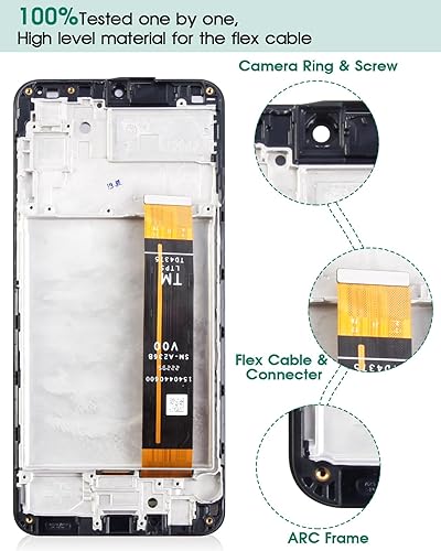 Miniatura 6 de Reemplazo de pantalla para Samsung Galaxy A23 5G LCD para SM-A236U SM-A236B pantalla LCD SM-A236BDS SM-A236E táctil digitalizador montaje completo