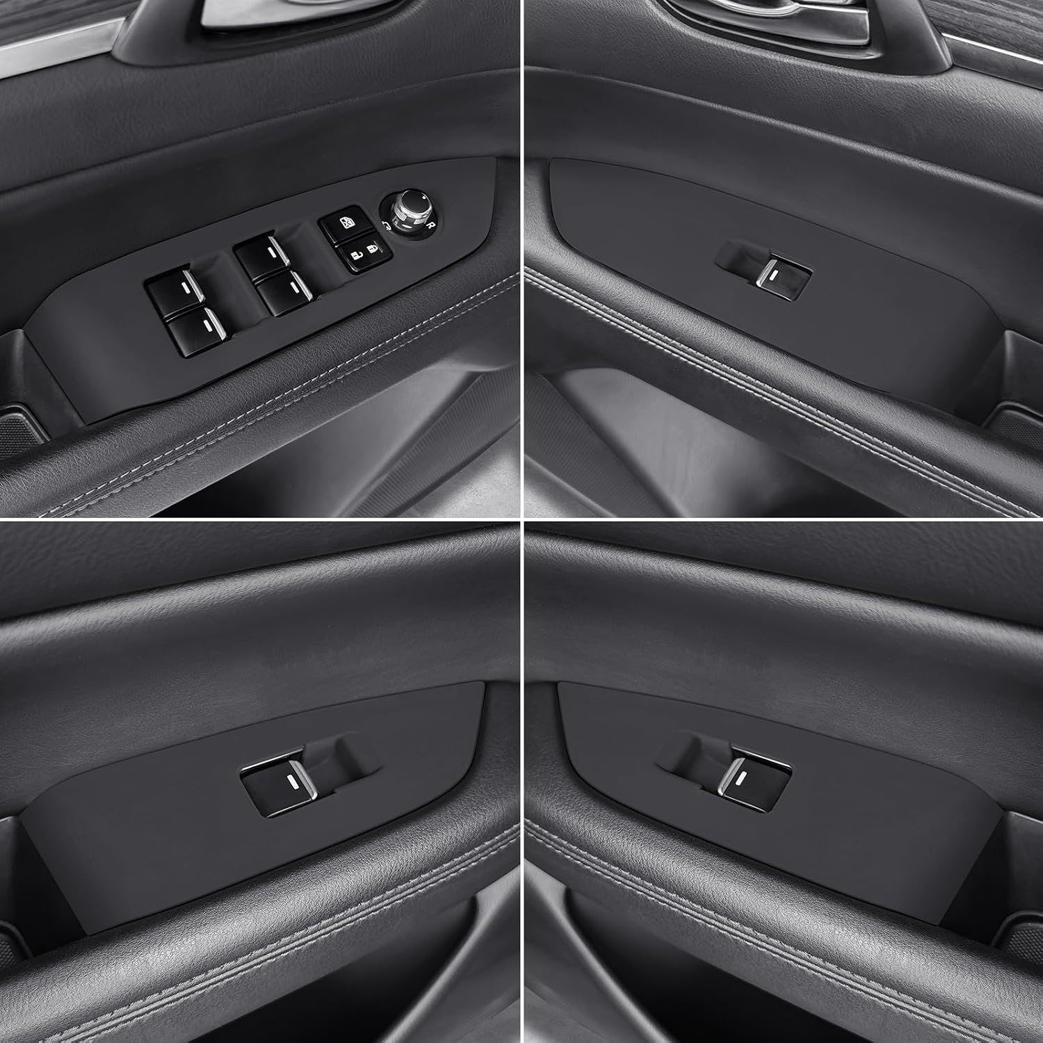 Compatible with Mazda Cx5 Silicone Door Armrest Panel Window 2017-2025