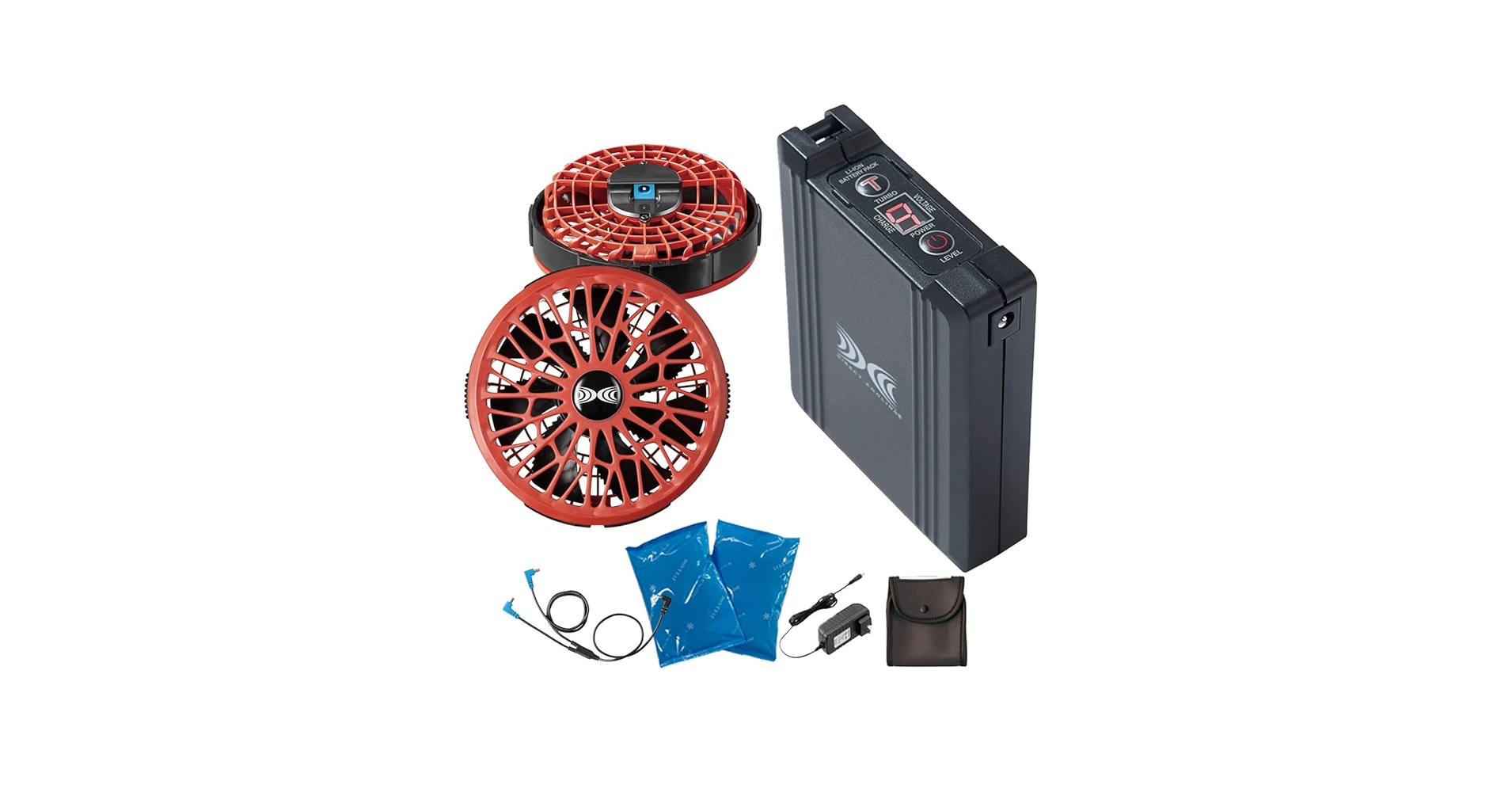 Amazon.co.jp: 【空調ウェア 最大76L風力】SK23021_ファン