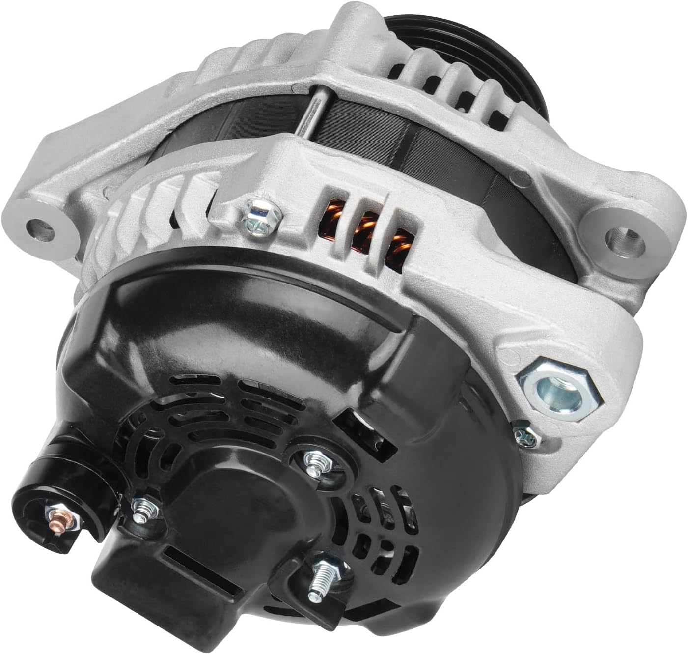 New Alternator 2.4 2.4L Fit for Honda Accord 2008 2009 2010 2011 2012, for Acura TSX 2009 2010 2011 2012 2013 2014 130Amp, 12V Replace for 11390N, 1042105890, 12870