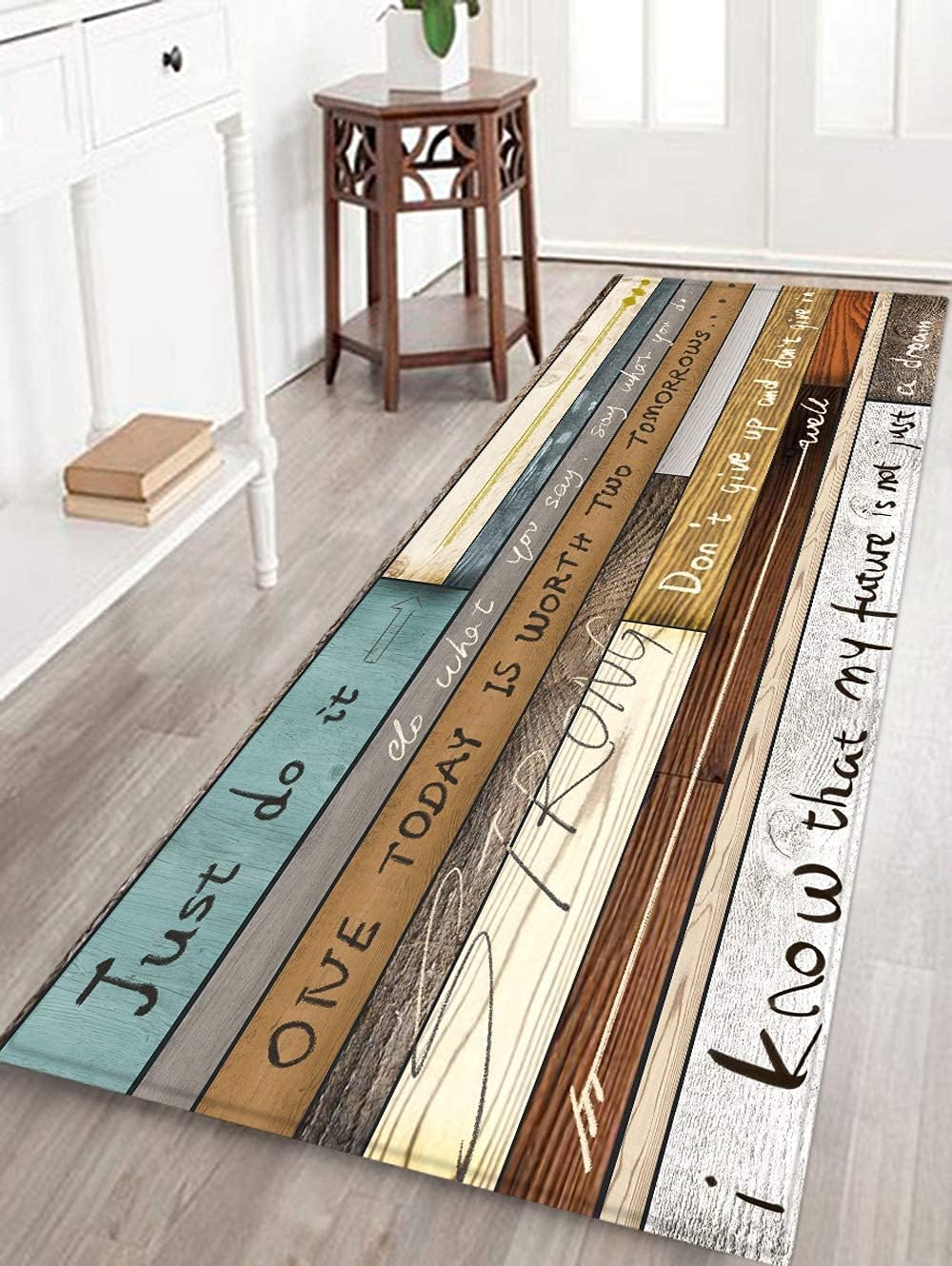 Buy Bathroom Rugs Soft Non Slip Soft Absorbent Memory Foam Bath Mat Extra Large Bath Rug Runner For Bath Room Tub Shower Floors Mats 71 Inches X 24 Inches Online In Indonesia B089svlvzj