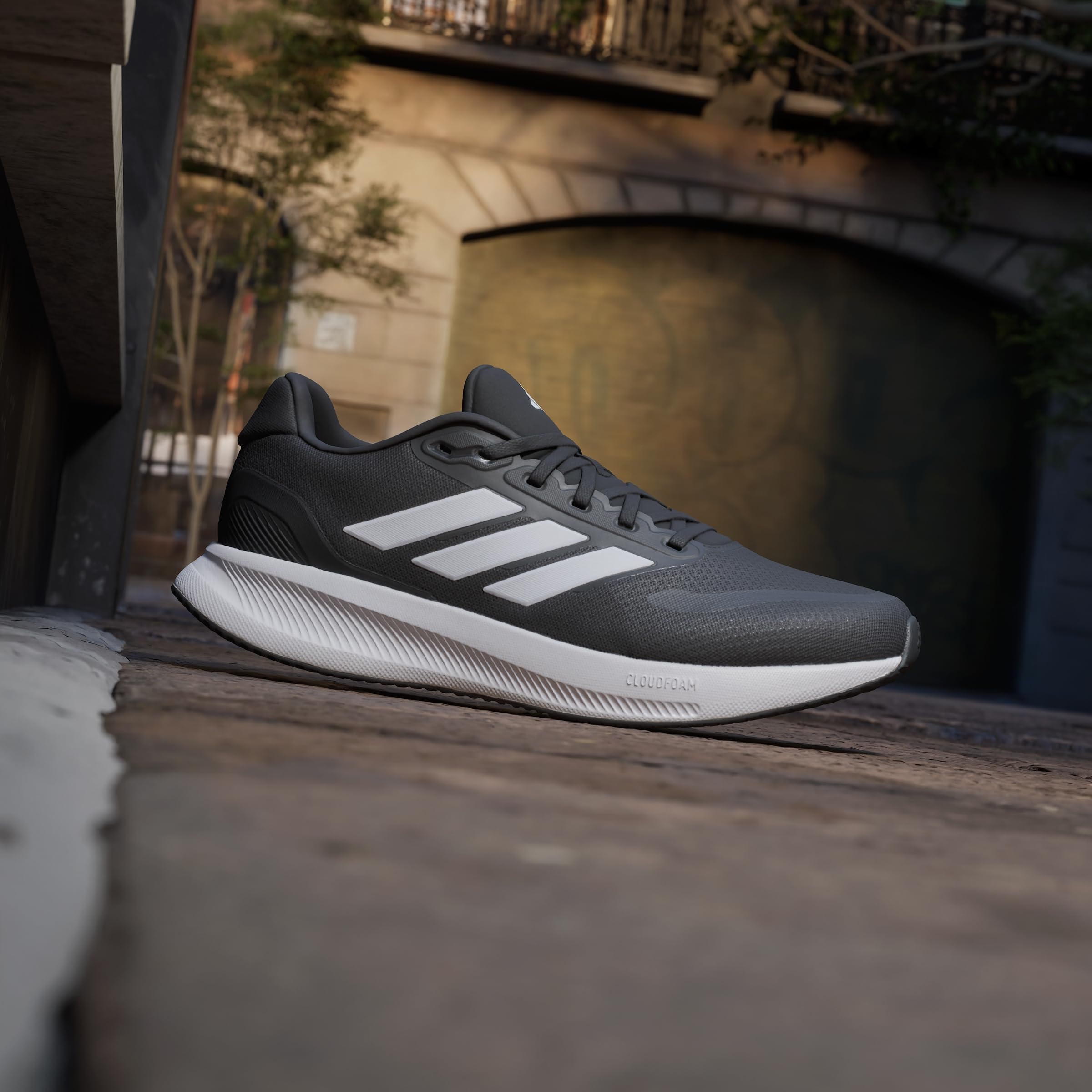 adidas Men's Zapatilla Runfalcon 5 Wide Running