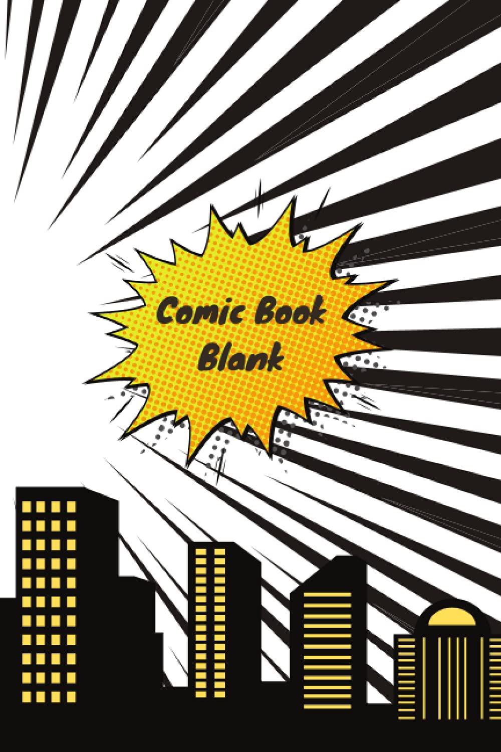 Comic Book Blank Part VIII: The Comic Book Factory / Create Your Own Comic Book / Comic Book Temple / Comic Journal / Cartoon Journal / Blank Comic (The Comic Factory)